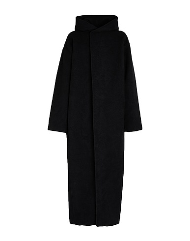 RICK OWENS Coat Black 100% Cashmere