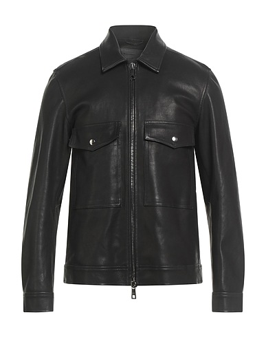GIORGIO BRATO Jacket Black 100% Leather