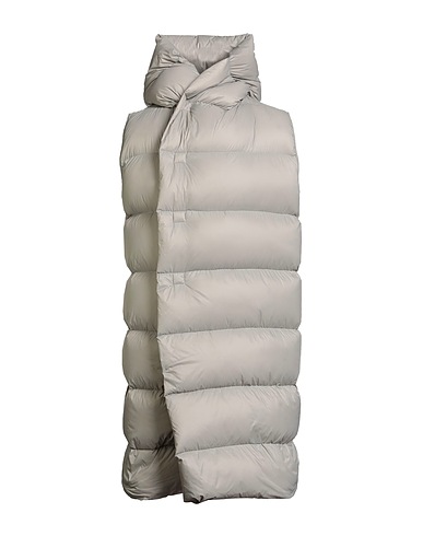 RICK OWENS Shell jacket Light grey 100% Polyamide