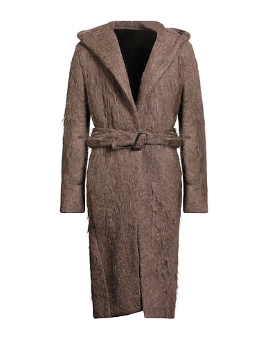 RICK OWENS Coats 90% Alpaca wool, 10% Silk