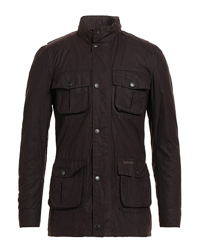 BARBOUR Jacket Dark brown 100% Cotton