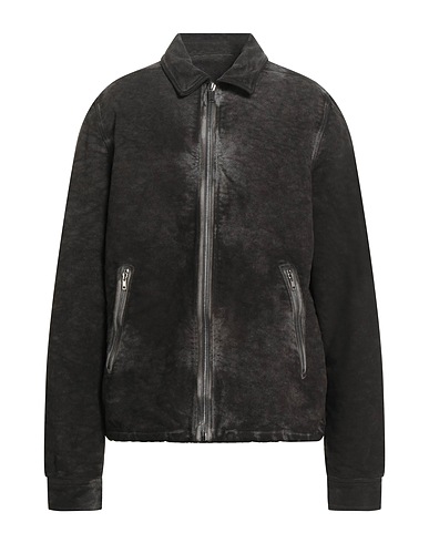 DRKSHDW by RICK OWENS Jacket Charcoal 100% Cotton