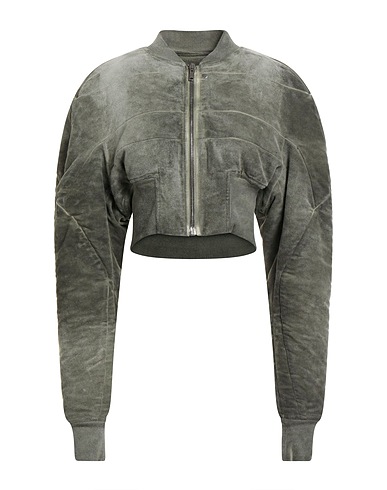 DRKSHDW by RICK OWENS Bomber Verde salvia 100% Cotone