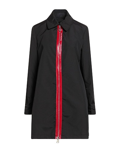 LOVE MOSCHINO Full-length jacket Black 100% Polyamide