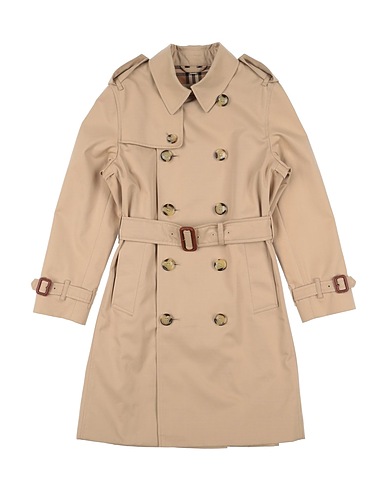 BURBERRY Full-length jacket Beige 100% Cotton
