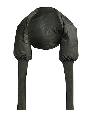 RICK OWENS 볼레로 밀리터리 그린 100% 폴리아미드, 버진 울