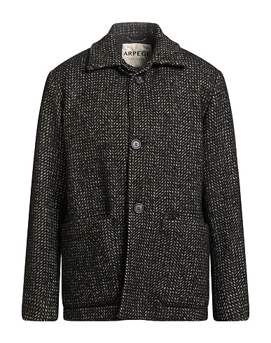 ARPÈGE HERITAGE Cappotto Nero 49% Lana, 29% Acrilico, 17% Poliestere, 5% Poliammide