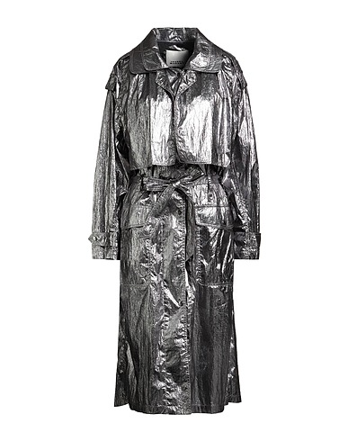 ISABEL MARANT Full-length jacket Silver 100% Polyamide