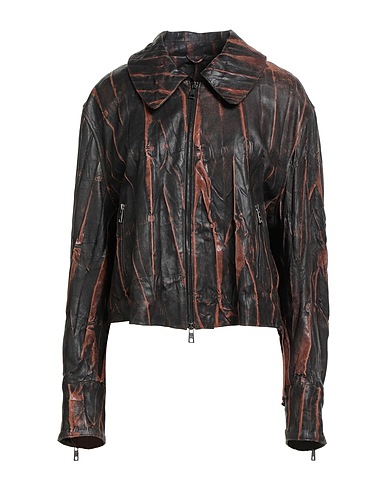 GIORGIO BRATO Jacket Brown 100% Leather