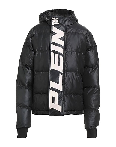 PHILIPP PLEIN Shell jacket Black 100% Polyester