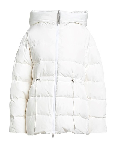 FABIANA FILIPPI Shell jacket White 100% Polyester