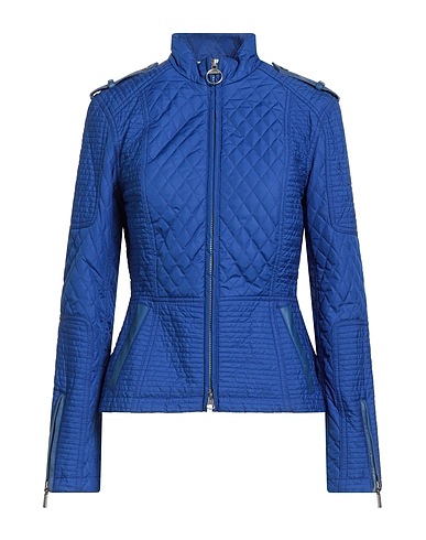 BARBOUR Shell  jacket Blue 100% Polyester, Leather