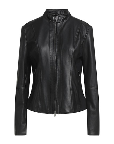 KAOS Biker jacket Black 100% Leather