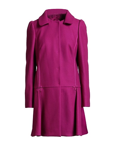 REDValentino Coat Garnet 80% Virgin Wool, 20% Polyamide, Acetate, Cotton