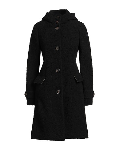 RRD Coat Black 100% Wool, Polyamide, Elastane