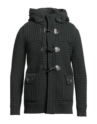 BARK Coat Dark green 80% Wool, 20% Polyamide