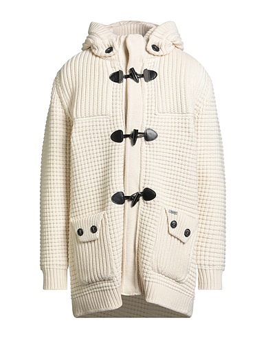 BARK Cappotto Avorio 80% Lana, 20% Poliammide