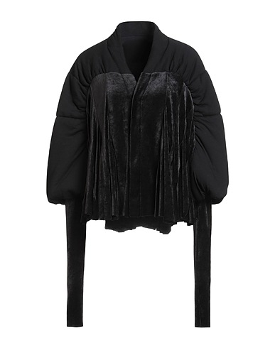 RICK OWENS LILIES Giubbotto Nero 83% Viscosa, 17% Poliacrilico