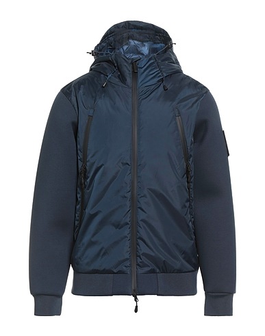 OUTHERE Jacket Navy blue 60% Cotton, 40% Polyester