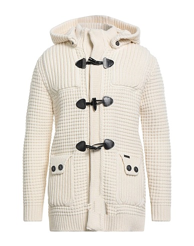 BARK Cappotto Avorio 80% Lana, 20% Poliammide