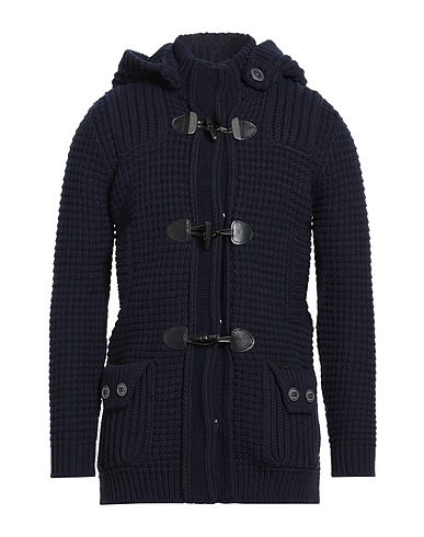 BARK Cappotto Blu notte 80% Lana, 20% Poliammide