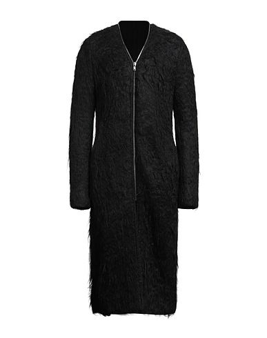 RICK OWENS Kunstpelz Schwarz 90% Alpakawolle, 10% Seide
