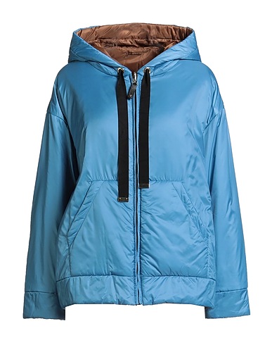 MAX MARA Piumino Blu chiaro 100% Poliestere