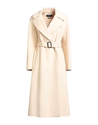 WEEKEND MAX MARA Caban e doppio petto Beige 100% Lana Vergine
