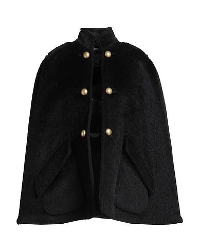MOSCHINO Cloak Black 70% Alpaca wool, 20% Virgin Wool, 10% Polyamide