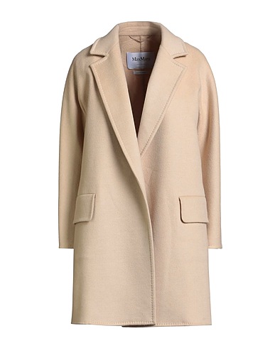 MAX MARA Coat SFILATA Beige 100% Camel wool