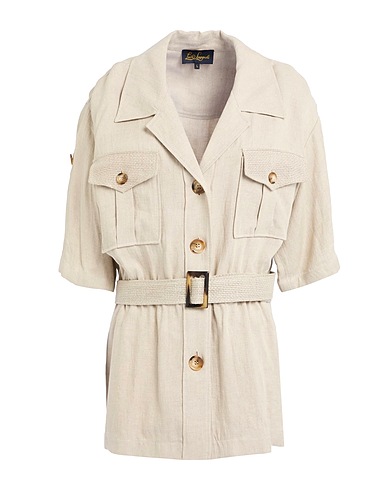 LUISA SPAGNOLI Jacket Beige 100% Linen