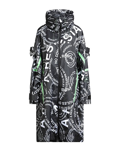 ADIDAS by STELLA McCARTNEY Full-length jacket Black 100% Recycled polyester