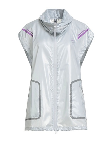 ADIDAS by STELLA McCARTNEY Gilet Light grey 100% Recycled polyester