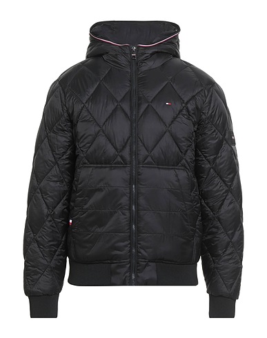 TOMMY HILFIGER Shell jacket Black 100% Polyamide