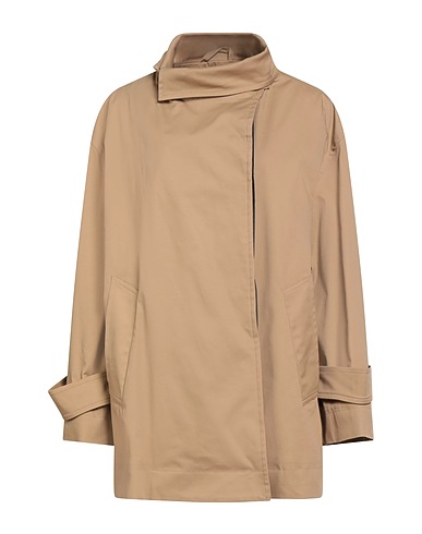 GAëLLE Paris Double breasted pea coat Camel 55% Polyester, 40% Rayon, 5% Elastane
