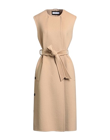 CARACTÈRE Mantel Beige 60% Wolle, 40% Polyester
