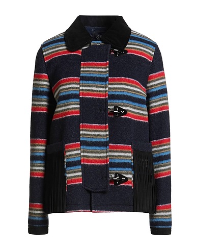 FAY Manteau long 68% Laine, 22% Polyamide, 5% Autres fibres, 5% Acrylique, Coton