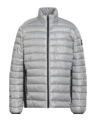 CALVIN KLEIN Shell jacket Light grey 100% Polyester