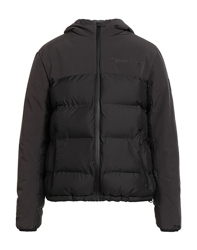 CALVIN KLEIN Shell jacket Black 100% Polyester