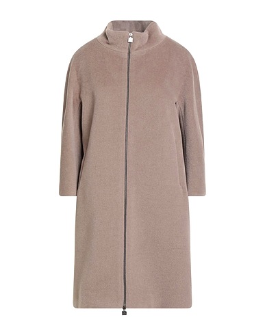 CINZIA ROCCA Coat Grey 85% Virgin Wool, 15% Cashmere
