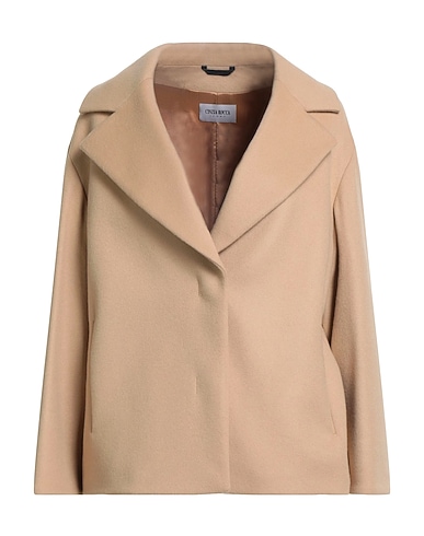 CINZIA ROCCA Coat ICONS 70% Virgin Wool, 20% Polyamide, 10% Cashmere