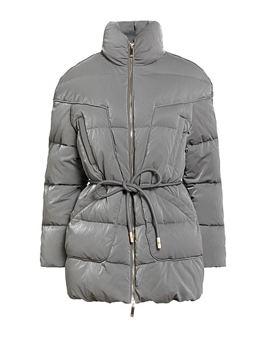 ELISABETTA FRANCHI Shell  jacket Grey 55% Viscose, 30% Polyester, 15% Cotton