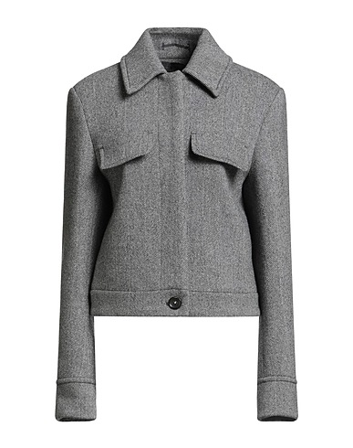 SPORTMAX Jacket Black 80% Virgin Wool, 20% Polyamide