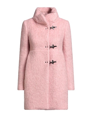 FAY Cappotto Rosa 33% Lana, 32% Poliestere, 18% Lana mohair, 17% Lana di alpaca