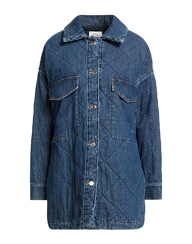 VICOLO Denim jacket Blue 100% Cotton