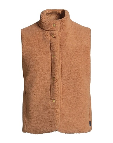 FAY Teddy Coat Camel 73% Polyester, 27% Virgin Wool