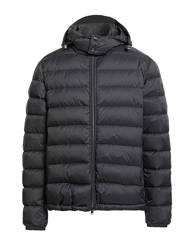 HUSKY Piumino Nero 100% Nylon, Cotone