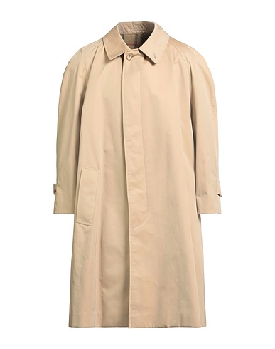 CORNELIANI Full-length jacket Sand 100% Cotton