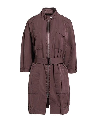BRUNELLO CUCINELLI Jacket Chocolate brown 70% Polyester, 30% Silk, Nylon