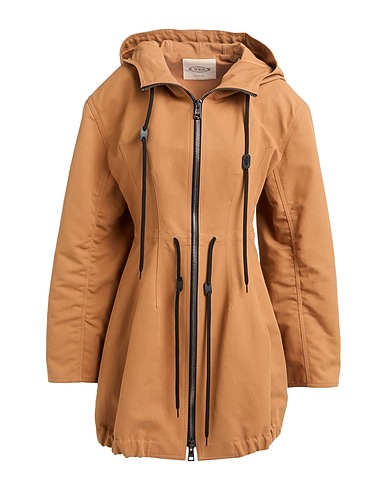 TOD'S Full-length jacket Camel 100% Cotton
